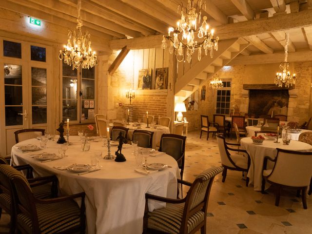 Les Cuisines du Sollier Salle vue de nuit